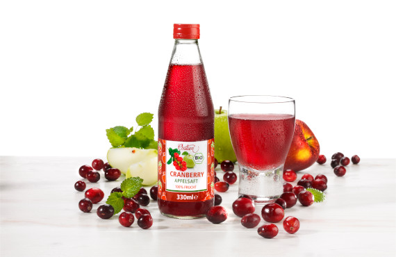 Cranberry Apfelsaft - Solutions Vertriebs GmbH